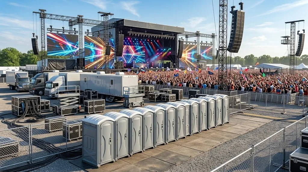 Concert Restroom Rental in Medford, MA