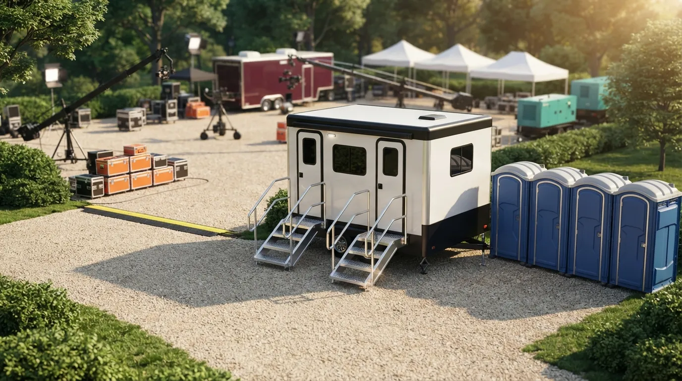 Film Set Restroom Rental in Medford, MA